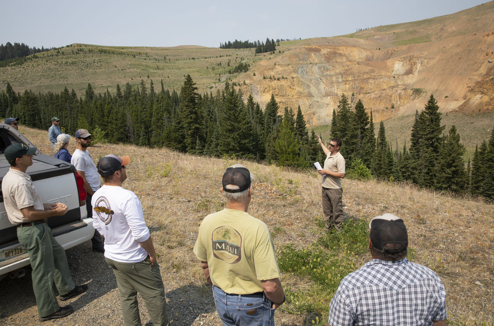 Beal Mountain Mine tour